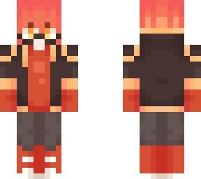 boy red, orange