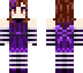 cute purple stripes