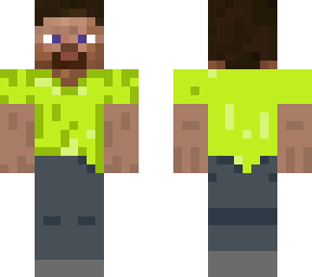 lime shirt steve