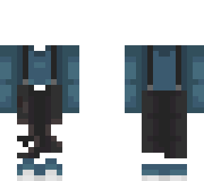 outfit blue black