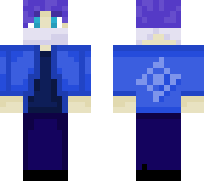 purple and blue mash