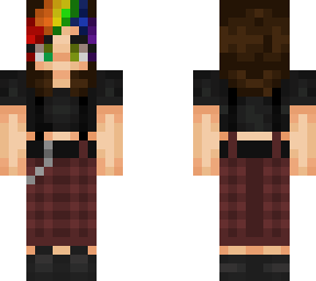 rainbow bangs