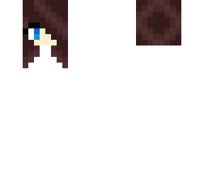 shy girl hair template