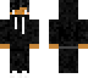 black hoodie