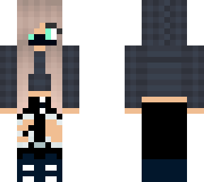 blonde masked gal