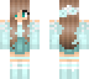blue girl :3