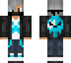 blue skull boy