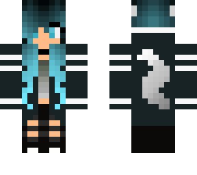 bluehairedwolfhoodie