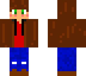brown hoodie girl