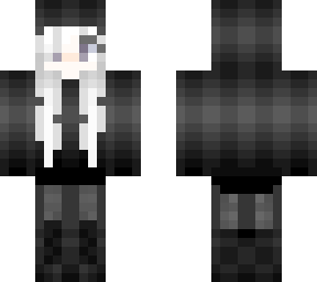 ghost girl hoodie oc