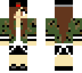 girl camo skin
