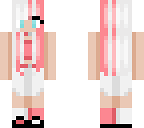 pink & blue split -twin 1-