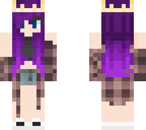 purple hair