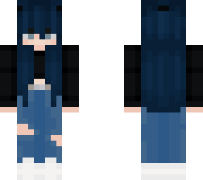 blue hair