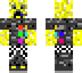 creeper(yellow)     in block survive