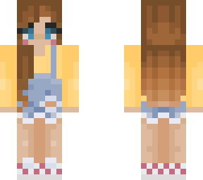 cute girl w overalls