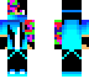 cylider blue w/scarf and glitched