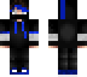 fortnite ikonik skin (blue herobrine edition)