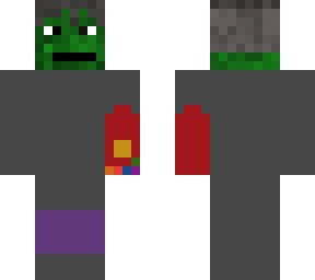 hulk with ironman gauntlet