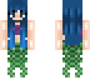 me and my sister made this skin together