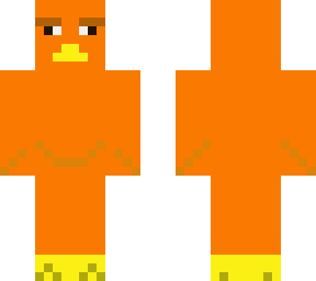 orange dumb bird