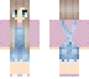 overalls girl