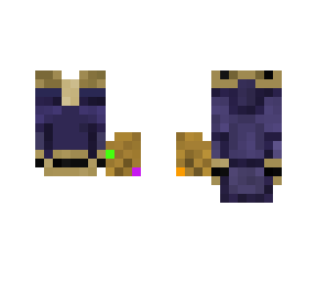 thanos' chest and gauntlet base