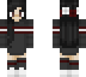 a sweet girl with black hair.