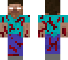bloody herobrine | Minecraft Skin