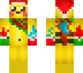 elemental christmas pikachu