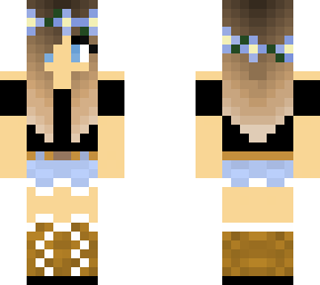 long haired girl edit