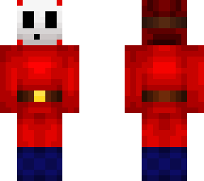 red shy guy