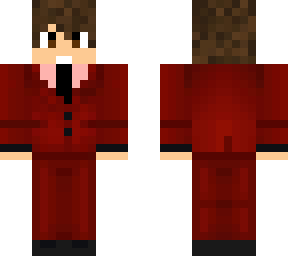 red suit man