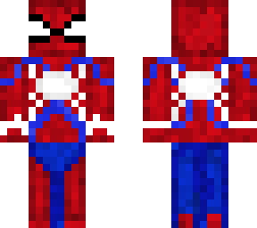 spiderman in minecraft