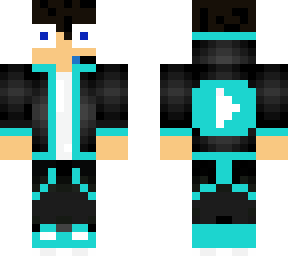 suprised blue youtuber boy