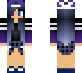 cool purple girl