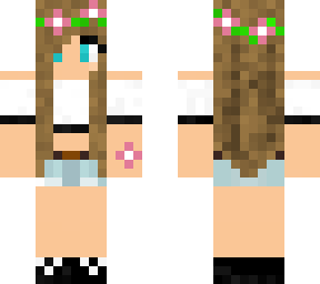 cutr brunette flower girl
