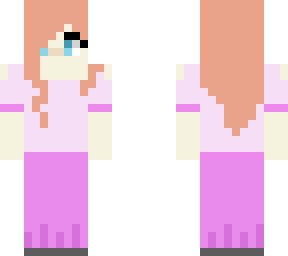 girl in pink dress