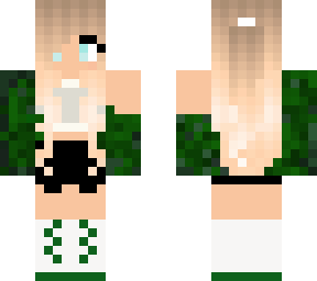 just a lil green (edited) with wolf ears
