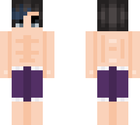 levi in swimming trunks