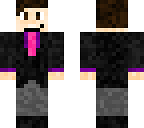 pink tie with black tux