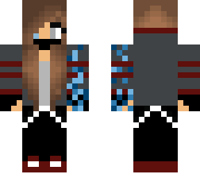 red blue flames