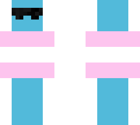 trans pride flag with sunglasses, rainbow pride flag inside legs