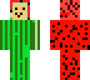 watermelon person