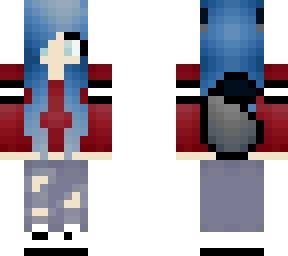 blue wolf gurl