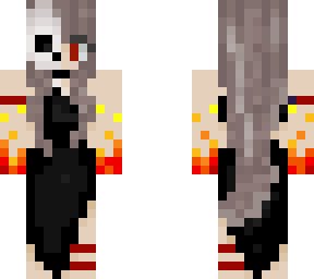 demon queen w/ long hair