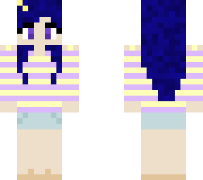indigo hair
