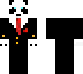 panda in tux