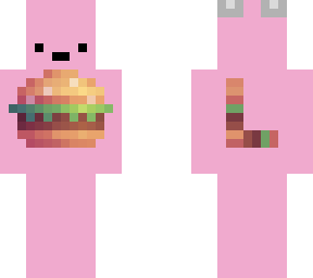 pink burger