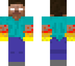 powerfull herobrine ( i used a herobrine skin as a base made by eggboy1000